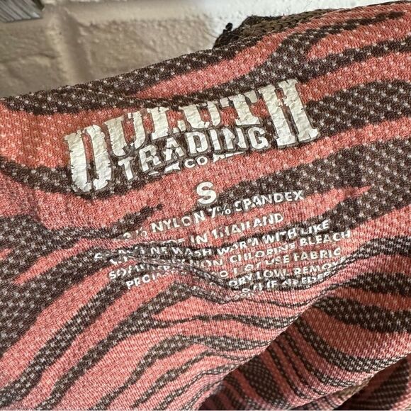 🚨4/$25 Duluth Trading Co. Orange Zebra Buck Naked Short Boxer Briefs Size Small - Picture 3 of 4